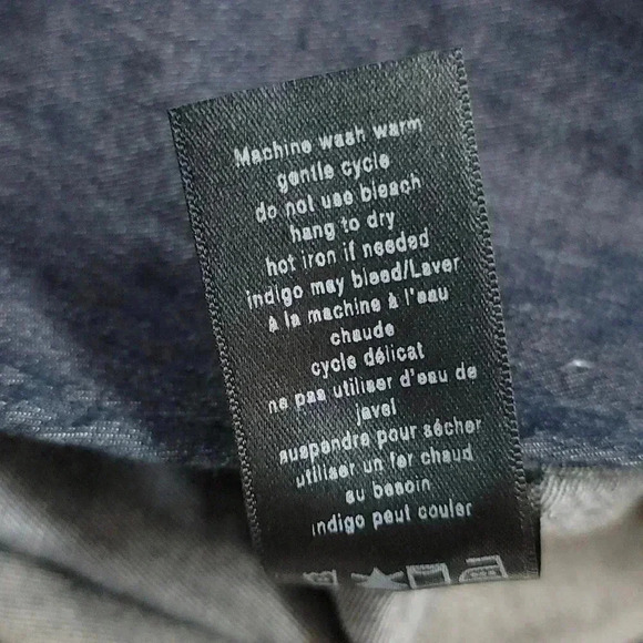 Rag & Bone JEAN Off The Shoulder Denim Mini Dress - Picture 12 of 12